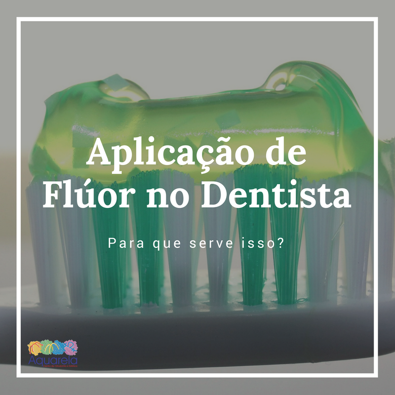 Flúor no dentista, para que serve isso?