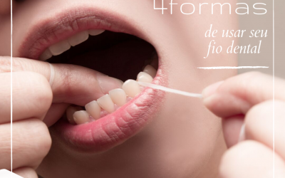 Fio dental: 4 formas de usar