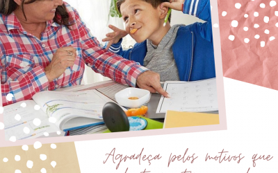 Agradecer pelos motivos que me fazem sorrir