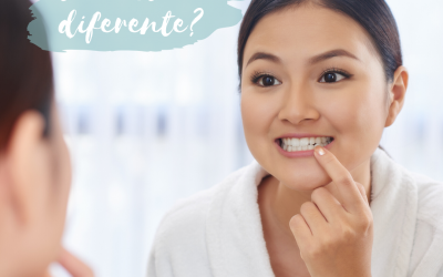 Sua gengiva tem altura diferente?